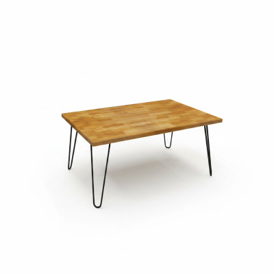 Robuster Brauner Sofatisch Designer Wohnzimmer Couchtische Holz Möbel