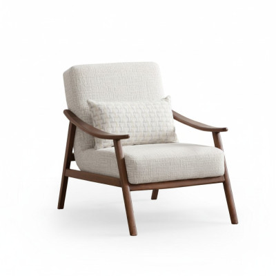 Sodobna luksuzna tkaninska stolica za oblikovanje v dnevni sobi