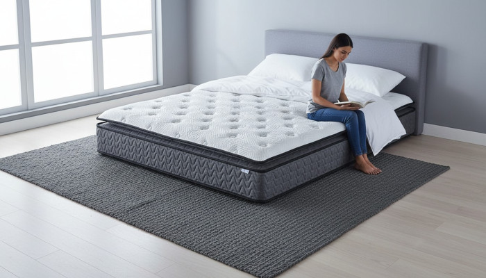 Udobna vzmetnica s blazino 90x190x25