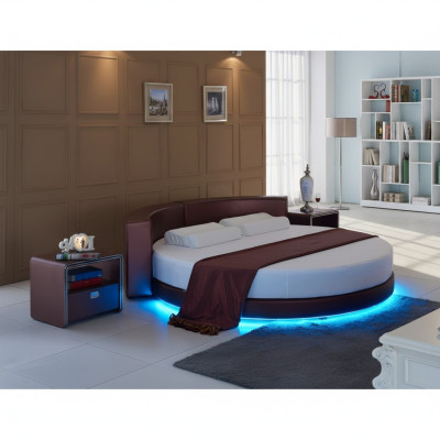 Moderna Bordeaux klop s LED osvetlitvijo