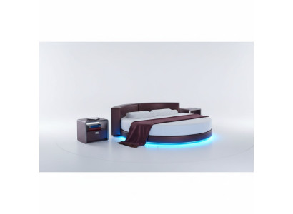 Moderna Bordeaux klop s LED osvetlitvijo