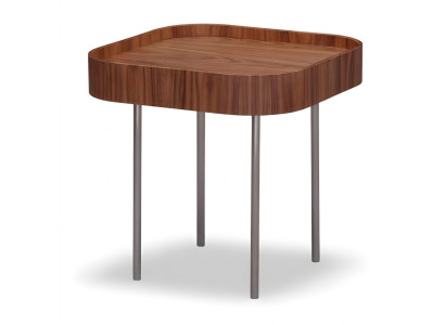 Beistelltisch aus Holz in Braun modern elegant