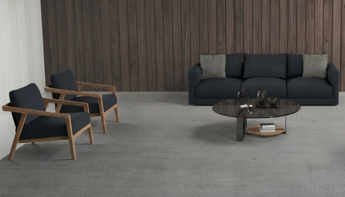 Sofa s tremi sedeži z udobnimi in estetskimi chaise longues - za vsakodnevno uporabo