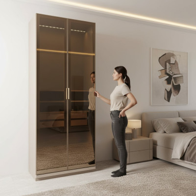Moderna omara za spalnico 83 cm