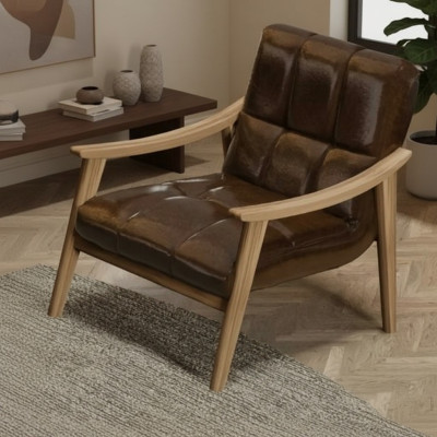 Eleganten in minimalističen stol, maksimalna udobnost