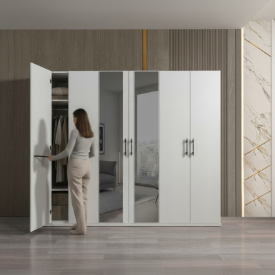 Moderna omarica za shranjevanje na 254 cm