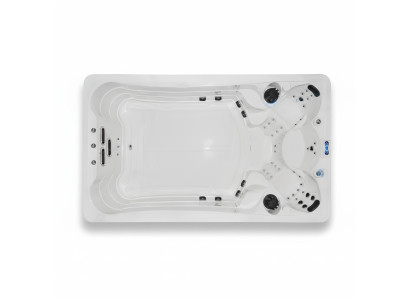 Massagebad Outdoor-Spa Whirlpool Hot Tub Blubberbad Hydromassagewanne 398x230cm