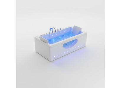Relaxpool Sprudelbad Spa Whirlpool Hydromassagewanne Massagebad 150x84 cm