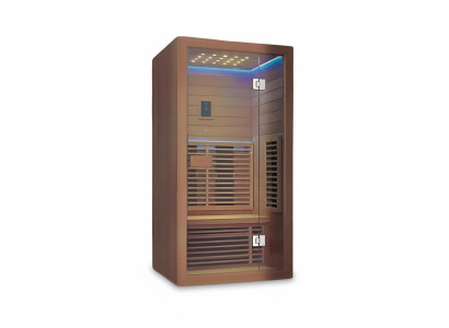 Saunaraum Lichtsauna Trockensauna Infrarotsauna Sauna Saunakabine 120x100 cm