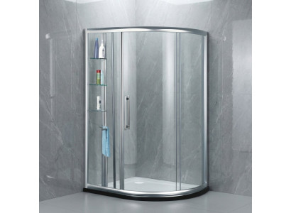 Duschraum Dusche Duschkabine Eckdusche Duschtür Duschabtrennung 100x90 cm