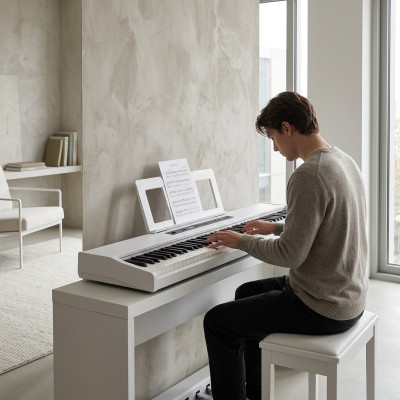 Eleganten digitalni piano z odličnim zvokom