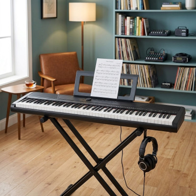 Digitalno piano Mukava: 88 tipk, ritmi, Bluetooth - idealno za glasbenike