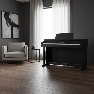 Digitalno piano z bleščečo površino