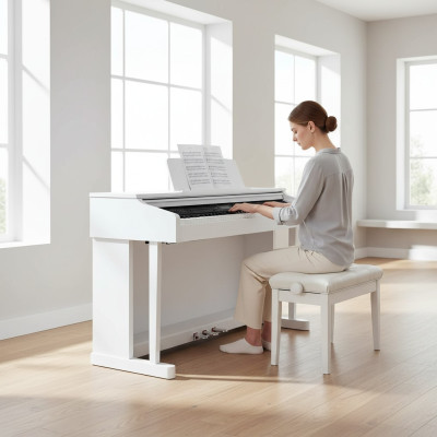 Digitalno klavir Stage Piano v beli barvi