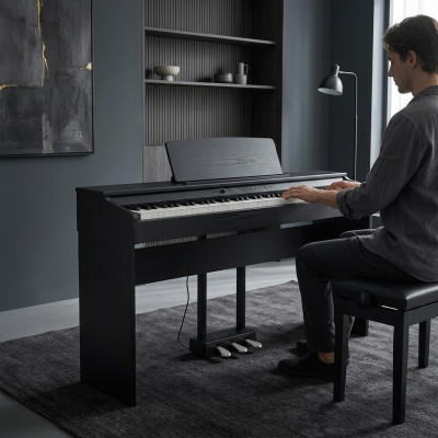 Digitalno piano za dom 137 cm Črno