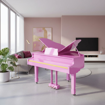 Digitalno sijajno piano v roza barvi