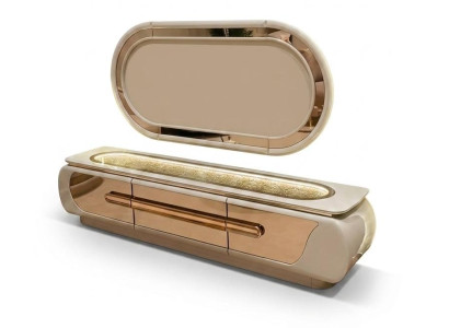 Wohnwand Beige Modern Stil Zeitlose Eleganz Hochwertig Wohnzimmer