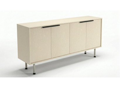 Weiß Sideboard Modern Holz Metall Wohnzimmermöbel Schrank
