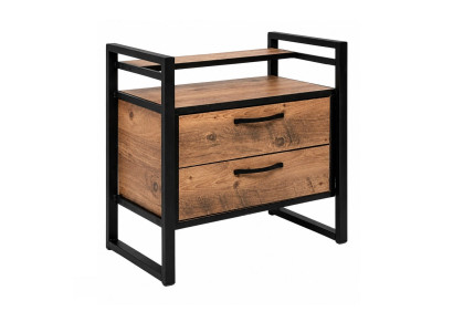 Beistelltisch Holz Natur Modernes Design Stilvoller Wohnakzent