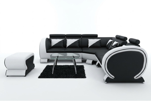 Designer Ecksofa Couch Sofa Polster Garnitur Lounge Sofas Couchen Wohnlandschaft