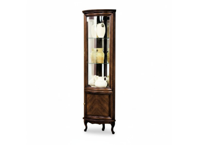 Klassische Vitrine Schrank Italienische Möbel Vitrinenschrank Vitrinen Neu W-WN