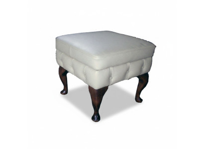 Hocker Chesterfield Beistellhocker Ottomane Couch Leder Stoff Textil Sitz Neu