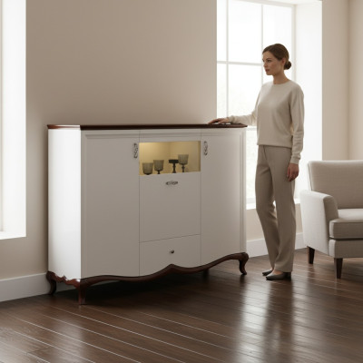  XXL Designer Bar Kommode Vitrine Kommoden Schrank Big Neu Kommodenschrank MIKBD 