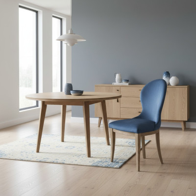 Französischer Designer Gepolster Stuhl Stühle Polster Sofa Klassische Neu CM-U3 