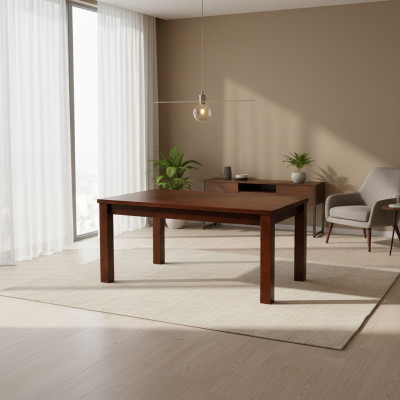 Tisch Esstisch Holztisch XXL Konferenztisch 80x140cm Ausziehbar 140x180cm