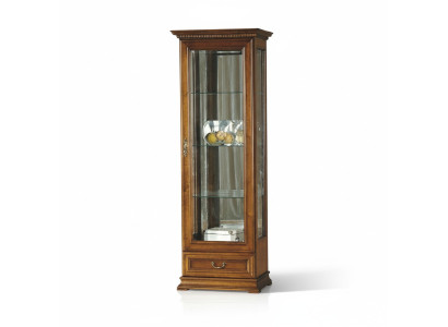 Klassischer Vitrine Vitrinenschrank Vitrinen Schrank Glas Sammler Museum R-W2
