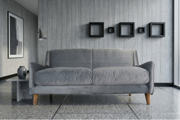 Sofa Stoff Textil Sofa Couch Polster Designer Garnitur Stoffsofa Couchen No.33