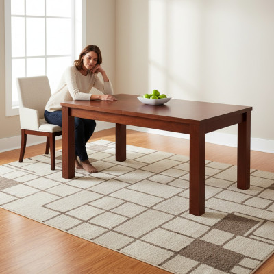 Tisch Esstisch Holztisch XXL Konferenztisch 100X200cm Ausziehbar 200X290cm