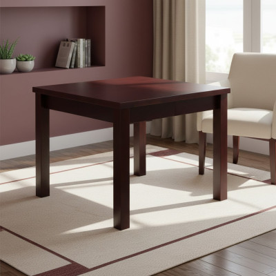 Tisch Esstisch Holztisch XXL Konferenztisch 90 x 90 cm Ausziehbar 90x240 cm