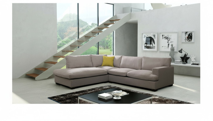 Designer Sofa Ecksofa Stoffsofa System Sofa Textil Samt Eckcouch Couch NEU