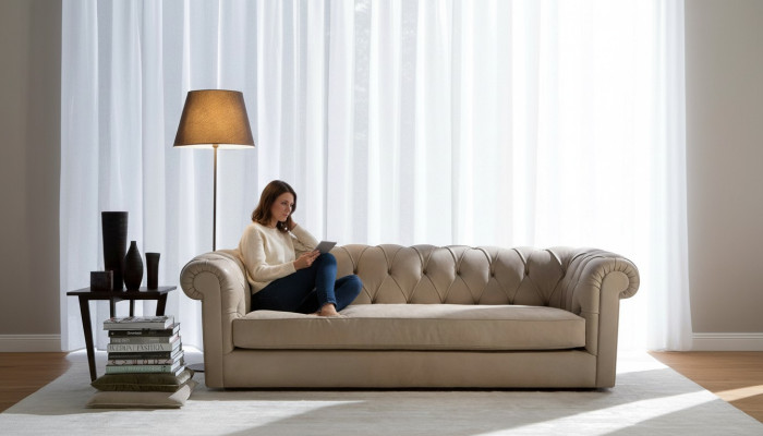 Sofagarnitur Polster Couch Sofa Klassik Chesterfield 3 Sitzer Sofas Washington