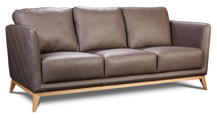 Leder Design Couch Polster Sitz 3+1+1 Garnitur Sofa Garnituren Kunstleder Sofas