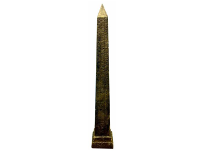 Ägypten Skulptur Obelisk Kunststoff Statue Figuren Statuen Antik Stil 55 cm Neu