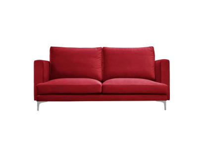 Leder Chesterfield-Sofa modern in Schwarz