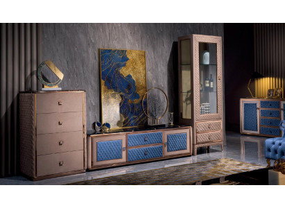 Kommode Schrank Schlaf Wohn Zimmer Kommoden Schränke Möbel Modern Stil Holz 2tlg
