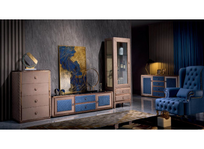Kommode Vitrine Kommoden Vitrinen Kommodenschrank Glas Designer Schrank NEU