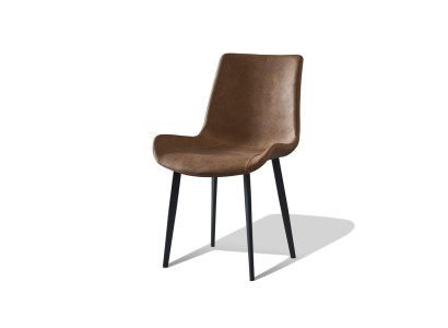 Gepolsterte Esszimmer Stühle 1x Stuhl Gruppe Stühle Garnitur Leder Design Luxus