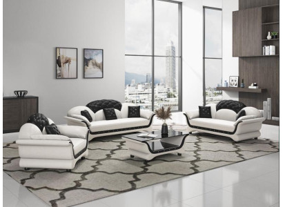 Sofagarnitur 3+2+1 Sitzer Set Design Sofa Polster Couchen Couch Modern Luxus Neu