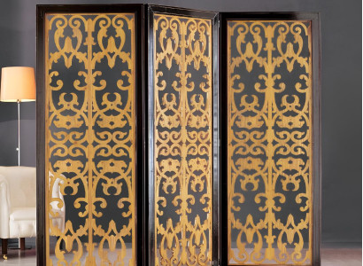 Klassischer Art Deco Raumteiler Italienische Einrichtung Dekoration Trennwand