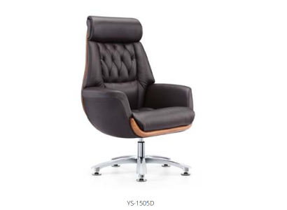Kunstleder-Sessel in Schwarz modern elegant
