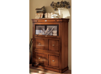 Aktenschrank Regal Echtholz Büro Schrank Regale Schränke Bücherschrank Massiv
