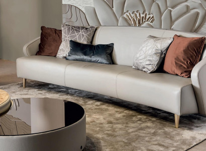 Wohnlandschaft Möbel Sofa Wohnzimmer Design Bizzotto Dreisitzer Italienische Neu
