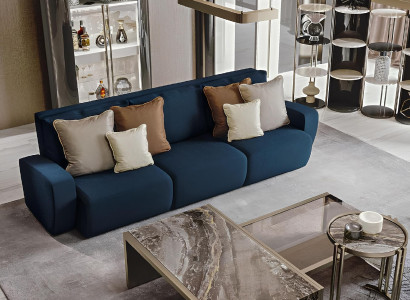 Sofa 3 Sitzer Wohnzimmer Dreisitzer Couch Möbel Gepolstertes Sofas Bizzotto Neu