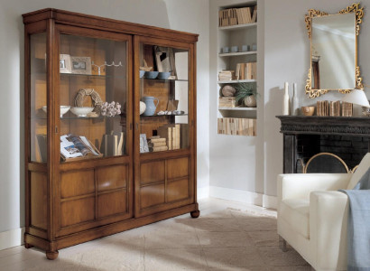 Wohnzimmer Anrichte Glas Schrank Vitrine Esszimmer Anrichte Holz Schränke Möbel