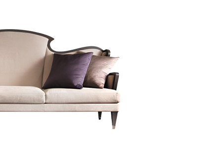 Textil Sofa Couch Polster Sofa 3 Sitzer Couchen Sofas Art déco Dreisitzer Neu