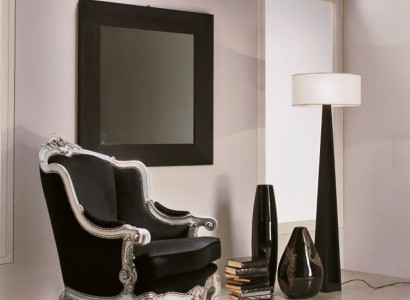 Klassischer Design Sessel Luxus Design Möbel Textil Wohnzimmer Wohnzimmer neu